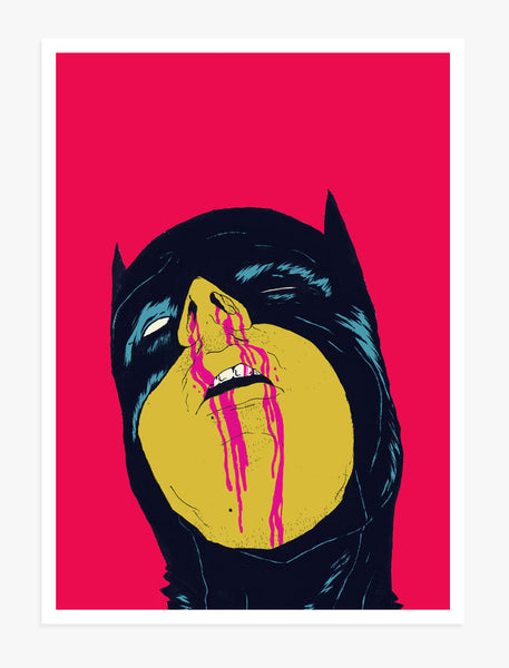 Untitled (Batman) - Art Print by Boneface | Another Fine Mess