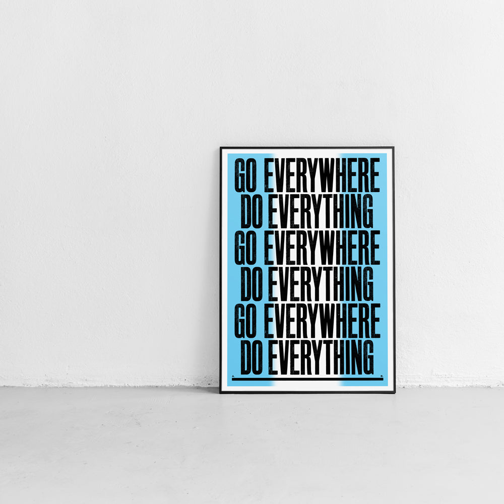 EVERYTHING - Art Print by Anthony Burrill | Another Fine Mess